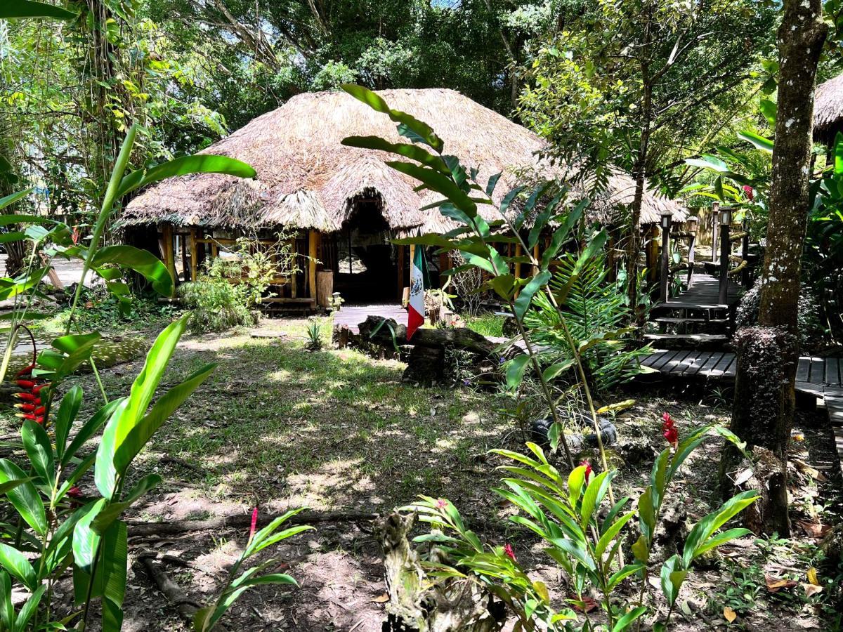 Cabanas Bambutan Palenque Exterior foto