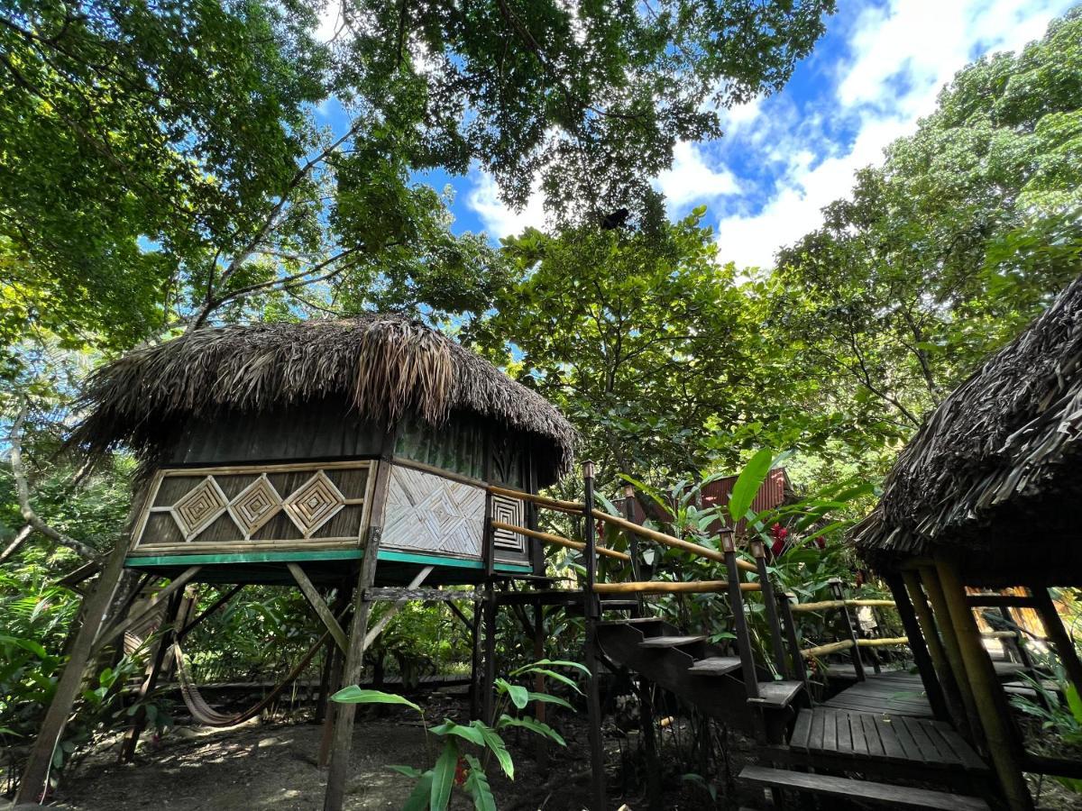 Cabanas Bambutan Palenque Exterior foto