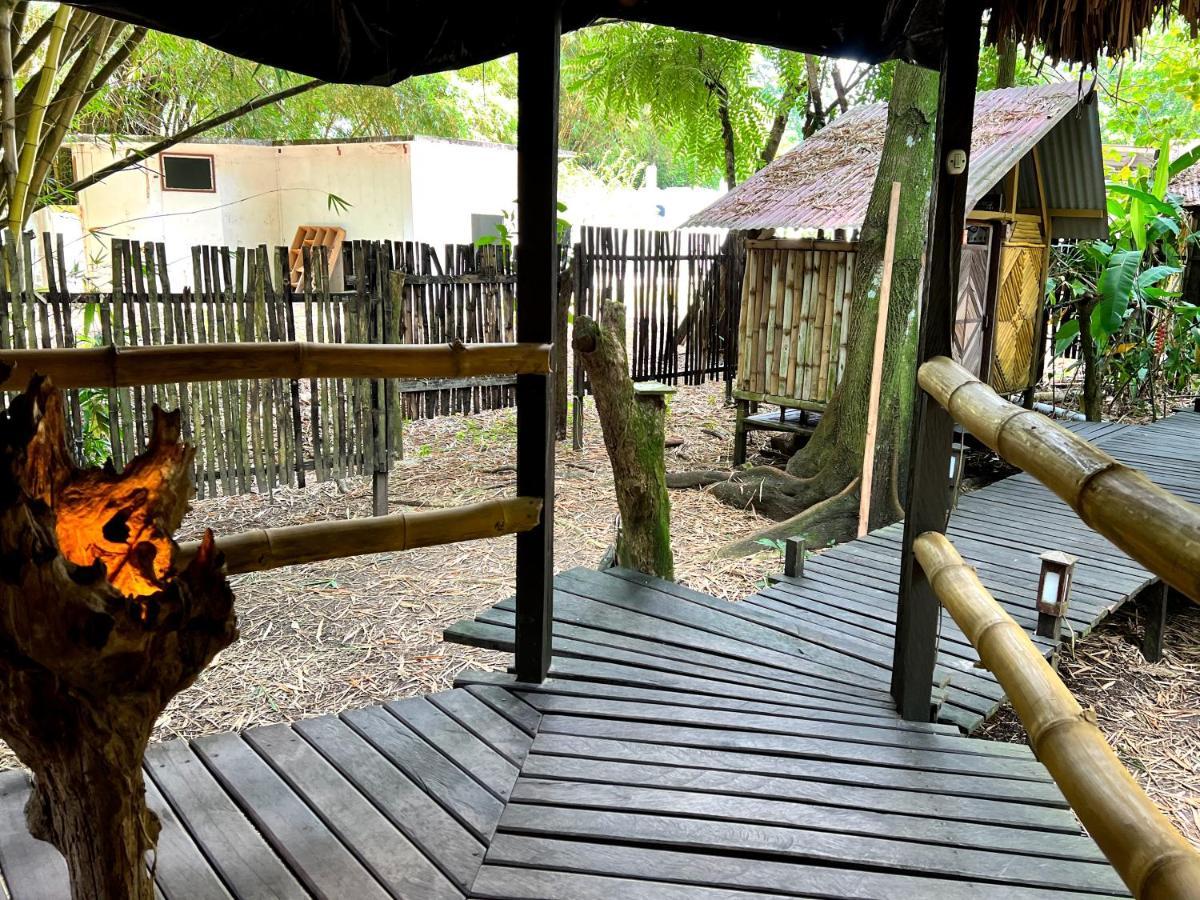 Cabanas Bambutan Palenque Exterior foto