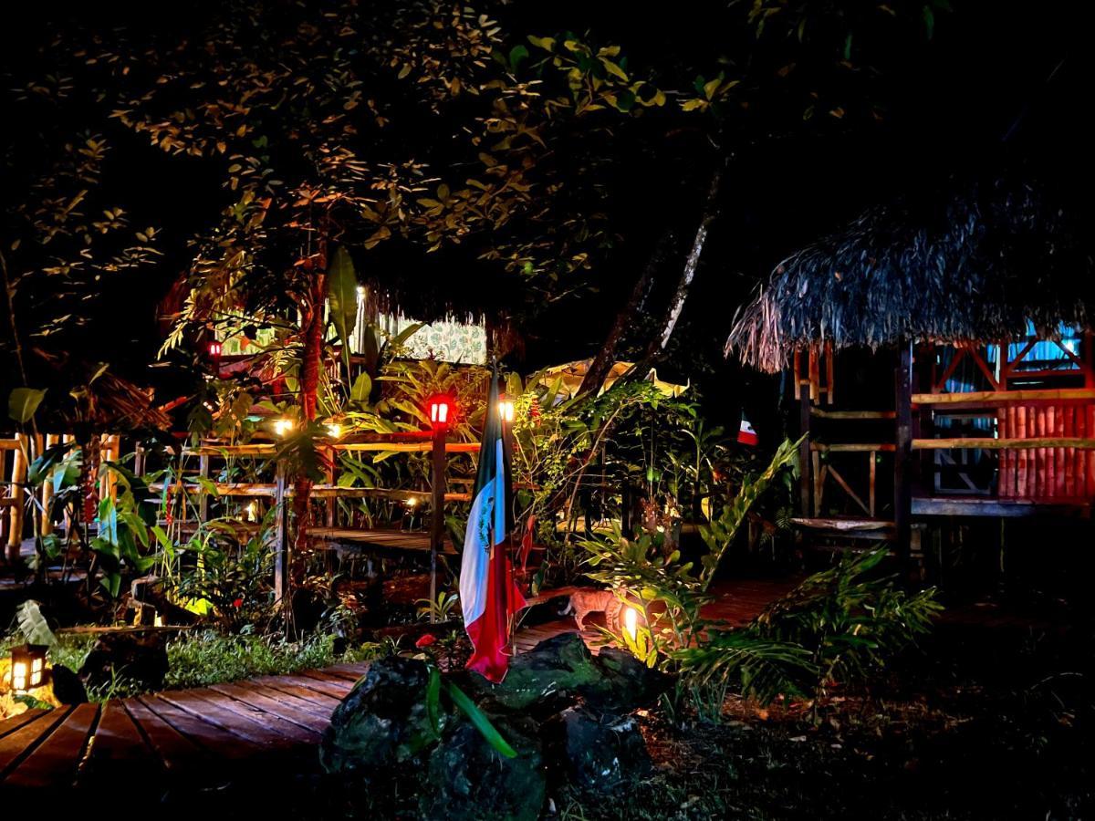 Cabanas Bambutan Palenque Exterior foto