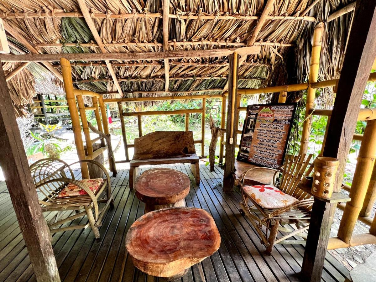Cabanas Bambutan Palenque Exterior foto