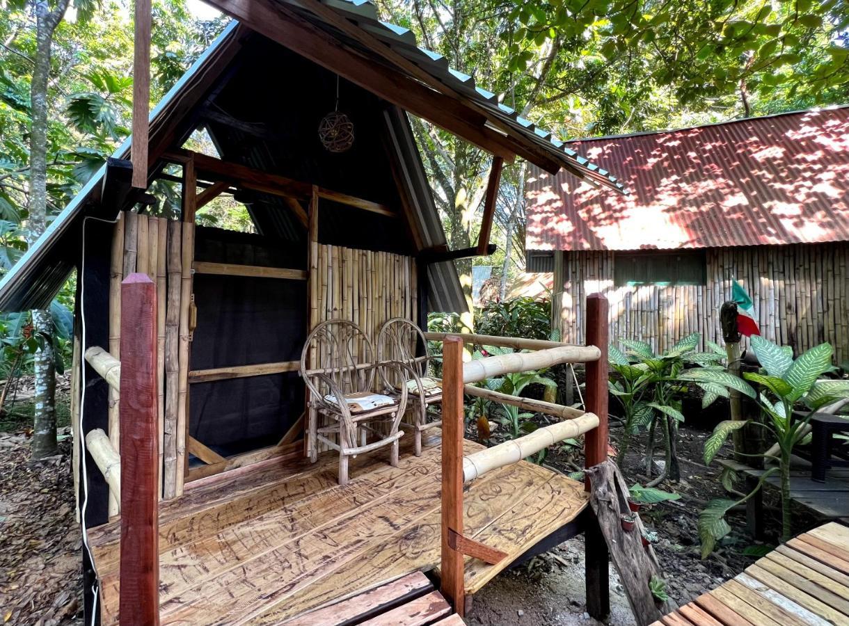 Cabanas Bambutan Palenque Exterior foto